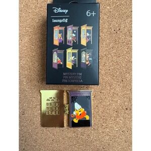 Disney Loungefly‎  Mickey & Friends Trick-or-Treat Hinged Door Pins- Donald